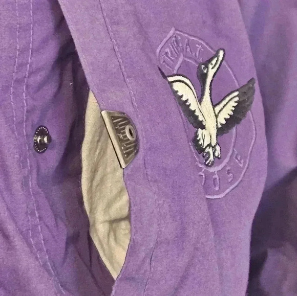 TRIPLE FAT GOOSE JACKET SIZE SMALL BY TURBO SPORTSWEAR EUC NO HOOD - Picture 11 of 16